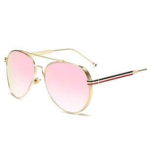 Pink and Gold Sunglasses
